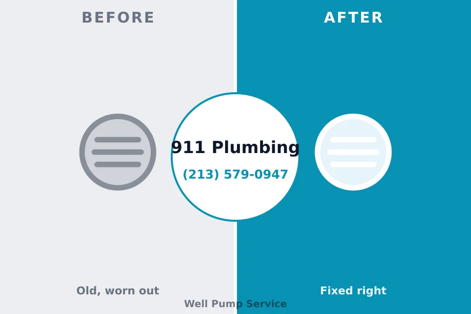 Before and after: plumbing repair Luray, VA